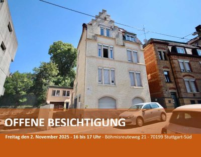 Moderne und gemütliche 3 Zimmerwohnung mit Terrasse im Stuttgarter Süden.