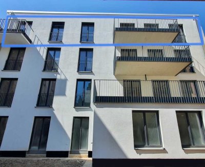 Exklusive 4-Zimmer-Penthouse-Wohnung mit luxuriöser Innenausstattung mit Balkon und EBK in Mannheim