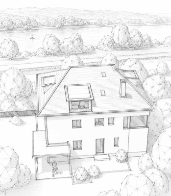 Villa in Heidelberg direkt am Neckarufer: Seltene Gelegenheit in Bestlage