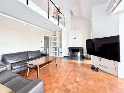 ARCHITEKTUR ZUM DURCHATMEN � Galerie-Maisonette mit Kamin in Dietzenbach!