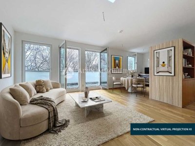 Exklusives Penthouse mit Seeblick und umlaufender Dachterrasse in Pankow!