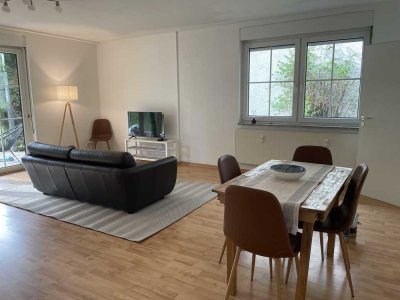 Exclusive teilmöblierte 2 Zimmer Wohnung mit 30sqm Terrase in Potsdam Schwielowsee zu vermieten