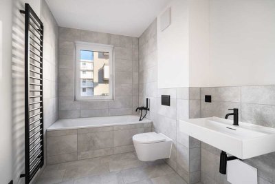Musterwohnung mit Küche - Moderne 4-Zimmerwohnung