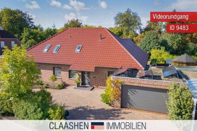 Eleganz trifft Raumgefühl – Winkelbungalow der Extraklasse