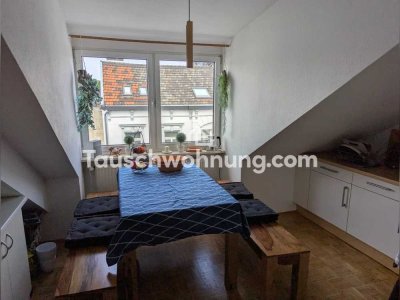 Tauschwohnung: Dachgeschosswohnung in sehr guter Lage