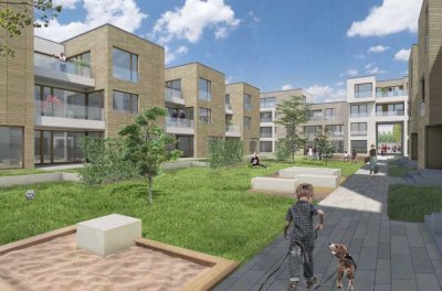 Neubau-Apartment mit tollem Blick über Augsburg - Wohnberechtigungsschein III erforderlich