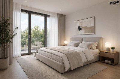 Lichtdurchflutetes Wohnen mit exklusivem Balkon
