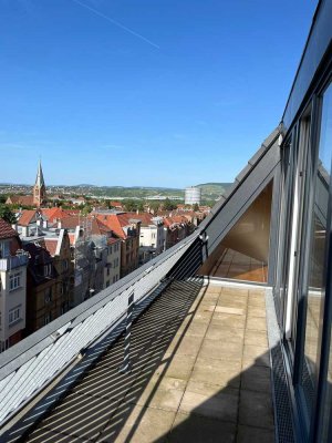 Penthouse Wohnung mit grandiosem Blick über Stuttgart