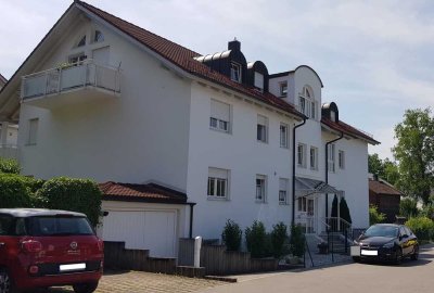 Helle 1-Zi.-DG-Wohnung mit großem Balkon und TG
