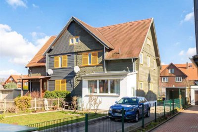 +++ Doppelhaushälfte mit großem Garten in der historischen Holzhaussiedlung von Dresden-Stetzsch +++