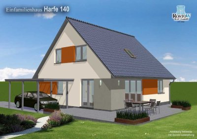 NEU! Direkt vor den Toren Rostocks - Massivhaus auf super Randgrundstück!!!