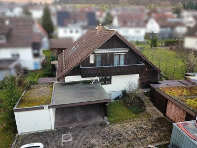 Freistehendes 1–2 Familienhaus in Holzständerbauweise