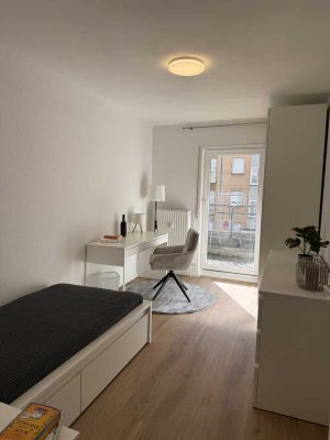 Modern renoviertes 1-Zimmer-Studentenapartment in Mannheim – neu möbliert