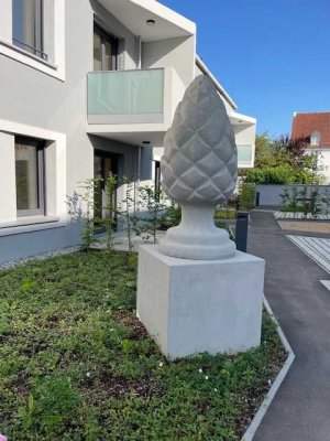 Achtung München-Pendler ! Neubau Erstbezug! Wunderschöne 3-Zimmer-Wohnung in Augsburg-Hochzoll