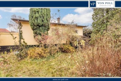Endlich gefunden - traumhaftes Baugrundstück mit Bungalow und Garage