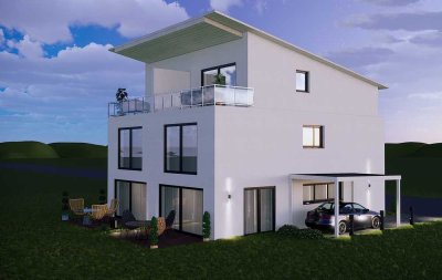 Neubau einer großen Doppelhaushälfte in Top Lage in Wicker mit Hochwertiger Ausstattung