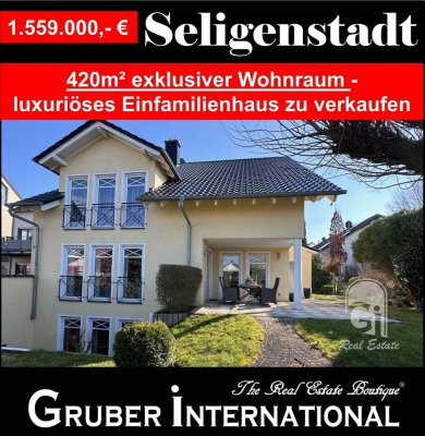 420m² Wohnfläche - luxuriöses Einfamilienhaus in Seligenstadt zu verkaufen