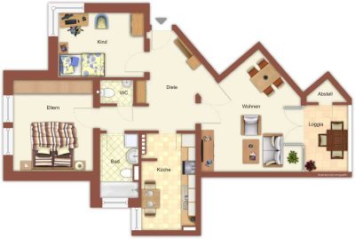 3-Zimmer-Wohnung in Mönchengladbach Hardterbroich-Pesch - nur mit WBS!