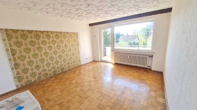 Lichtdurchflutete 2-Zimmer-Wohnung mit Südbalkon und Parkett in ruhiger Lage in Köln-Porz