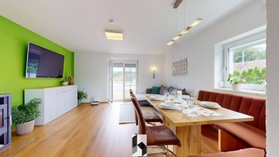 Kernsaniertes 4-Zi-Haus in Thermennähe – Vollmöbliert, Whirlpool &amp; große Terrasse zu verkaufen!