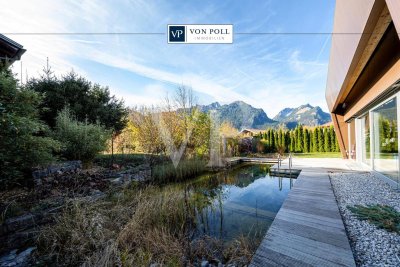 Modernes Design trifft Natur - Passivhaus mit großzügigem Wohnkonzept &amp; Kamin