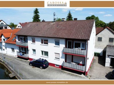 Moosburg-Zentrum: MFH mit 4 Einheiten, DG erweiterbar – lukrative Anlage!