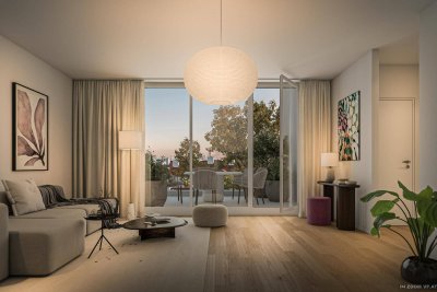 Optimal geplante 3-Zimmer-Wohnung nahe Wien