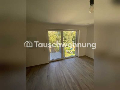Tauschwohnung: 1,5 Zimmer helle Neubau-Wohnung mit Balkon