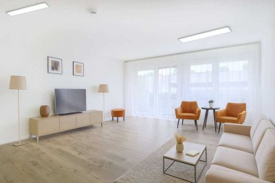 Sofort frei! Helle Wohnung mit Balkon & Garage bei SATURN-Arena