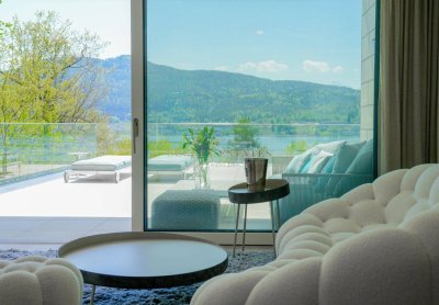 WÖRTHERSEE Nordufer - Ihre perfekte Ferienwohnung mit Wörtherseeblick - Seezugang - Outdoorpool - Fitness &amp; Sauna