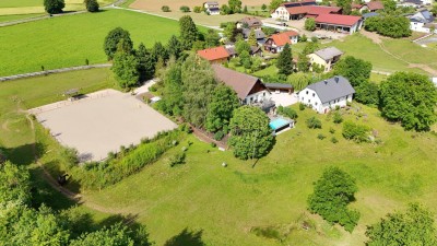 Einzigartiges Anwesen mit Potenzial – Wohnen &amp; Arbeiten im Grünen mit Pferdestall unweit des Klopeiner Sees!