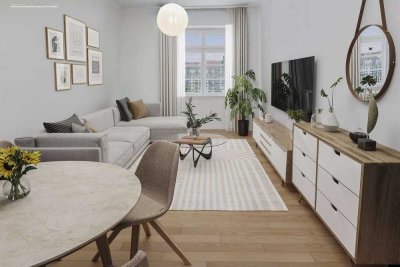Vermietete 3-Raum-Wohnung in Dresden Pieschen - stabile Kapitalanlage
