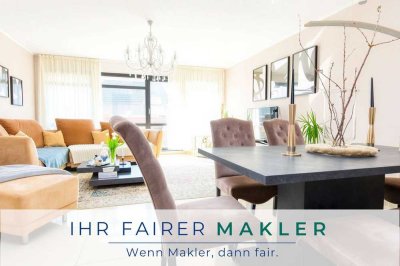 Lichtdurchflutete 3-Zimmer Maisonette-Wohnung in Oberneuland mit Pool, Sauna und Kindergarten