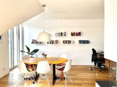 Vollmöblierte Maisonette-Wohnung mit Balkon, Terrasse und Smart-Home-System
