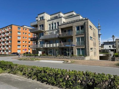 Schöne 2-Zimmer-Wohnung mit Südterrasse in Strandlage