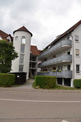 Stilvolle, gepflegte 1,5-Zimmer-Wohnung mit Balkon und Einbauküche in Geislingen an der Steige
