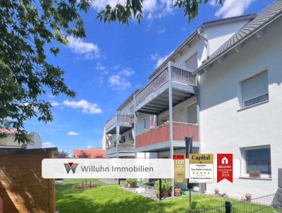 Zum 01.09.2025 - Moderne Terrassenwohnung mit Stellplatz und Garage | Fußbodenheizung