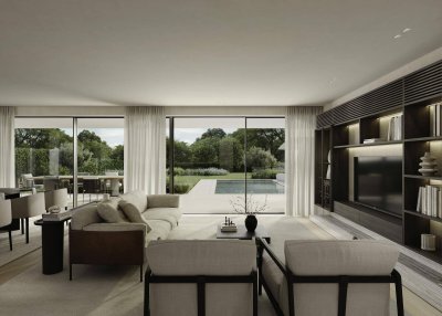 The Superior: Exklusive Gartenetage mit privatem Pool