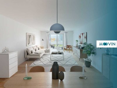 Elegantes Wohnen: Neubauwohnung mit Terrasse und Einbauküche