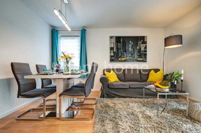 MÖBLIERT - GRÜNE OASE - Praktische Terrassenwohnung mit Flair