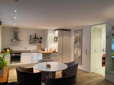 RESERVIERT: Möbliertes Apartment in BH-Schlewecke mit Terrasse und Dampfbad