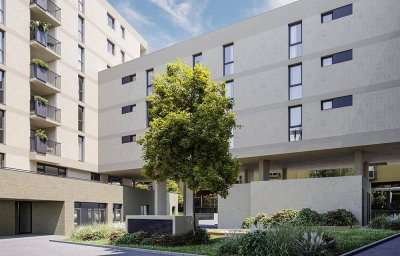 Verkauft: Für Anleger/Studenten: 1-Zimmer Apartment mit Balkon (Top B2.6)