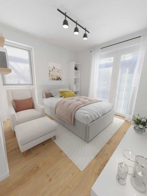 Kompaktes Design-Apartment – möbliert, ausgestattet & bezugsbereit ab 01.09.2025 Apartment Nr. 9