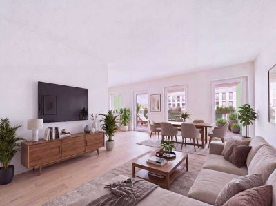 Mit dem Aufzug in die Wohnung - 3 Zimmerwohnung mit 2 Bädern - 039