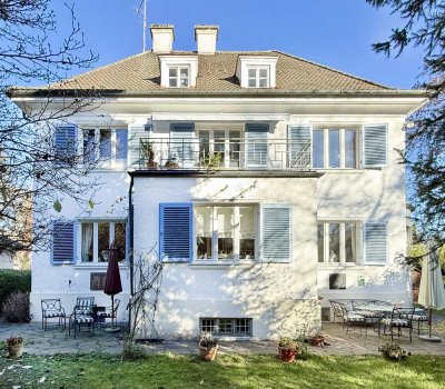 Rarität! Repräsentative Altbau Villa in ruhiger Lage nahe dem Isarhochufer