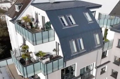 **** Penthouse als Maisonette, mit Aufzug und vier Terrassen/Balkone .....****