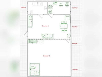 Tauschwohnung: Ich biete 2-Raum Wohnung gegen 3, 3.5 oder 4 Zimmer Wohnung