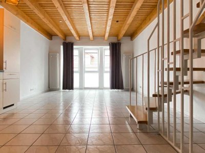 Otterberg - 4 ZKB Maisonette-Wohnung, 2 Balkone, moderne EBK