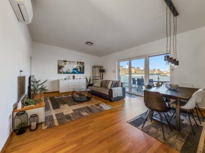 Wohnen mit Weitblick – 115m2 Maisonette Wohnung mit zwei Terrassen und Top-Anbindung in Klosterneuburg