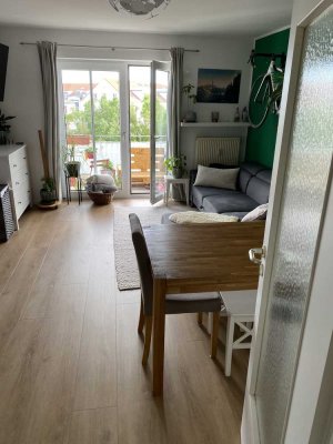 Exklusive, sanierte 2-Zimmer-Wohnung mit Balkon, EBK, teilmöbliert in Fresing-Lerchenfeld